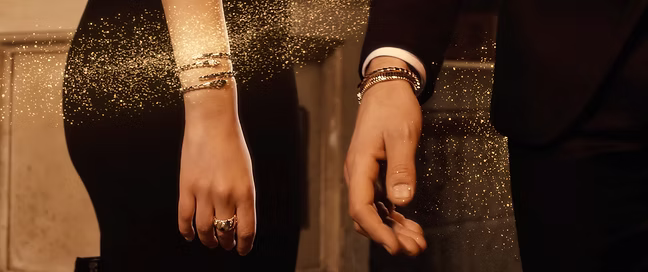 Photogramme 2 de Bvlgari (publicité, réalisé par Corentin Huard)